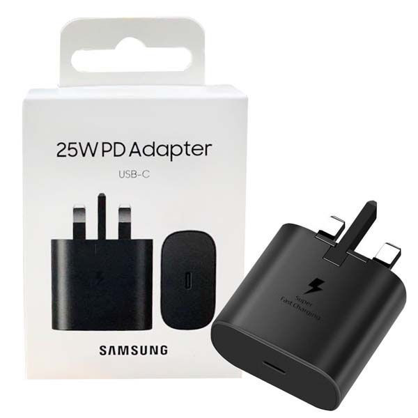 25W-PD-ADAPTER-USB-C-7 کله شارژر 25Wسامسونگ اورجینال - تصویر 1