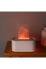 دستگاه بخور مرطوب کننده هوا شومینه اثر شعله واقعی 7 رنگ قدرتمند USB Casenjoy - تصویر 2