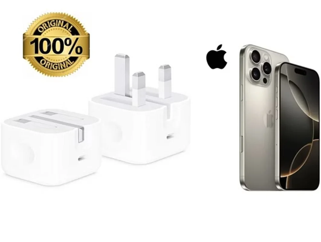 e9f2fc شارژر اپل مدل A2344 ظرفیت ۲۰ وات مناسب آیفون ۱۱ تا ۱۵ - تصویر 1